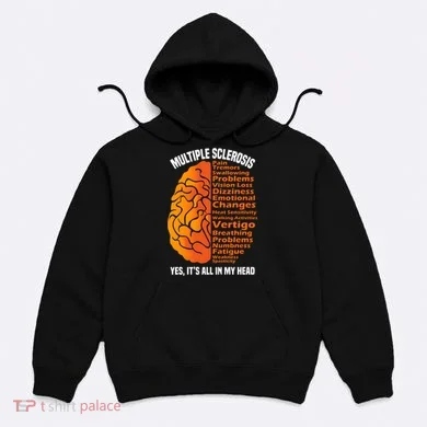 Multiple Sclerosis ItS All In My Head Hoodie