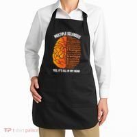 Multiple Sclerosis ItS All In My Head Apron thumb 2