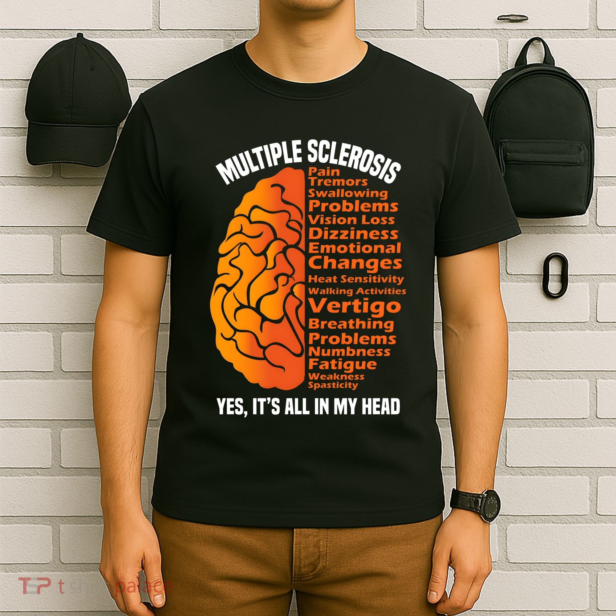 Multiple Sclerosis ItS All In My Head T-Shirt
