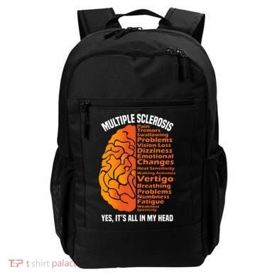 Multiple Sclerosis ItS All In My Head Backpack