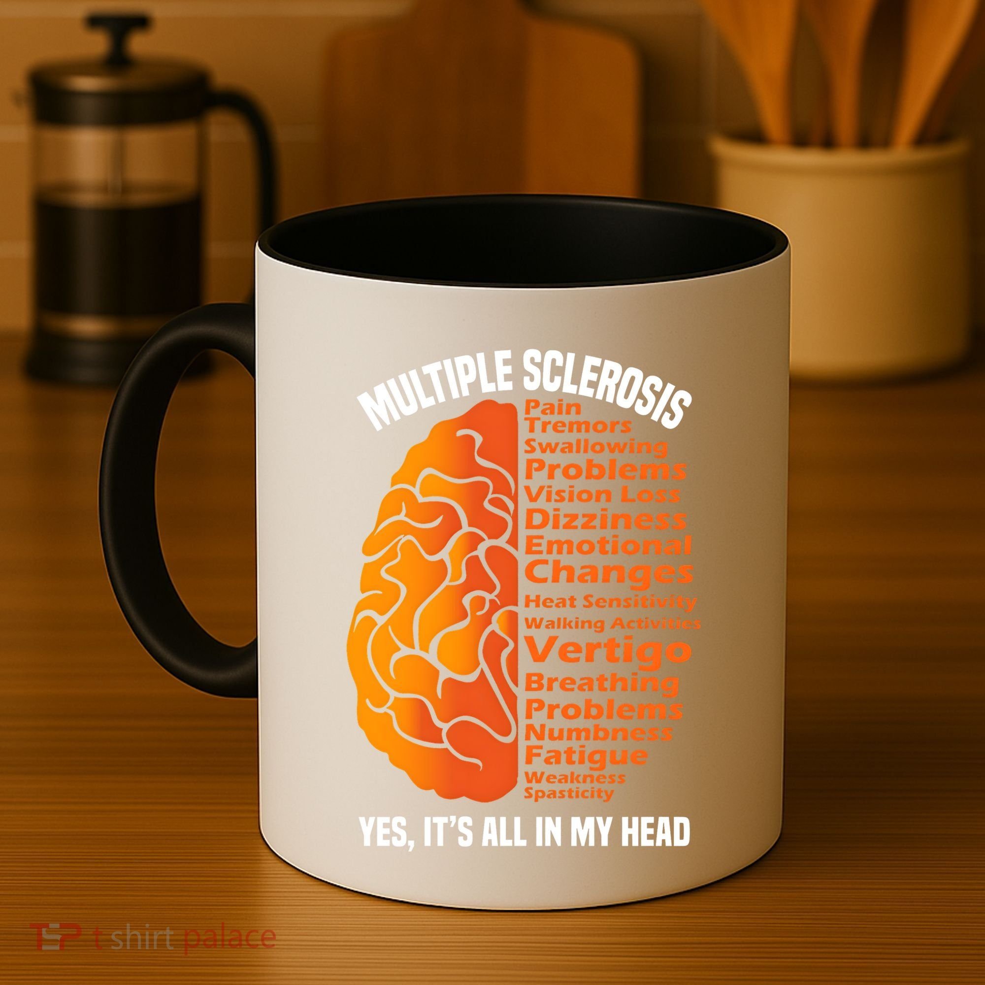 Multiple Sclerosis ItS All In My Head Coffee Mug