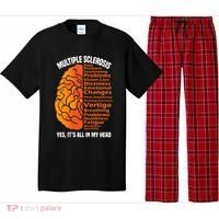 Multiple Sclerosis ItS All In My Head Pajama Set thumb 0