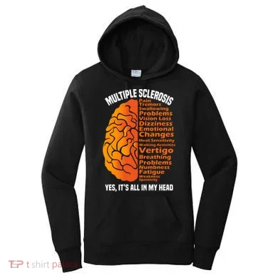 Multiple Sclerosis ItS All In My Head Women's Hoodie
