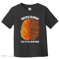 Multiple Sclerosis ItS All In My Head Toddler T-Shirt thumb 0