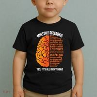 Multiple Sclerosis ItS All In My Head Toddler T-Shirt thumb 2