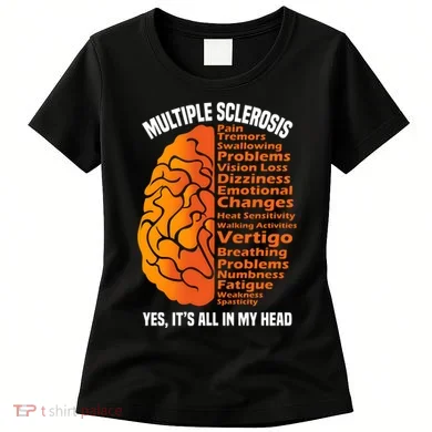 Multiple Sclerosis ItS All In My Head Women's T-Shirt
