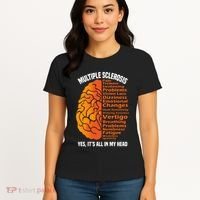 Multiple Sclerosis ItS All In My Head Women's T-Shirt thumb 4