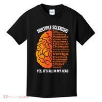 Multiple Sclerosis ItS All In My Head Kids T-Shirt thumb 0