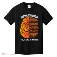 Multiple Sclerosis ItS All In My Head Kids T-Shirt thumb 0