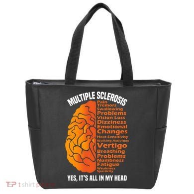 Multiple Sclerosis ItS All In My Head Tote Bag