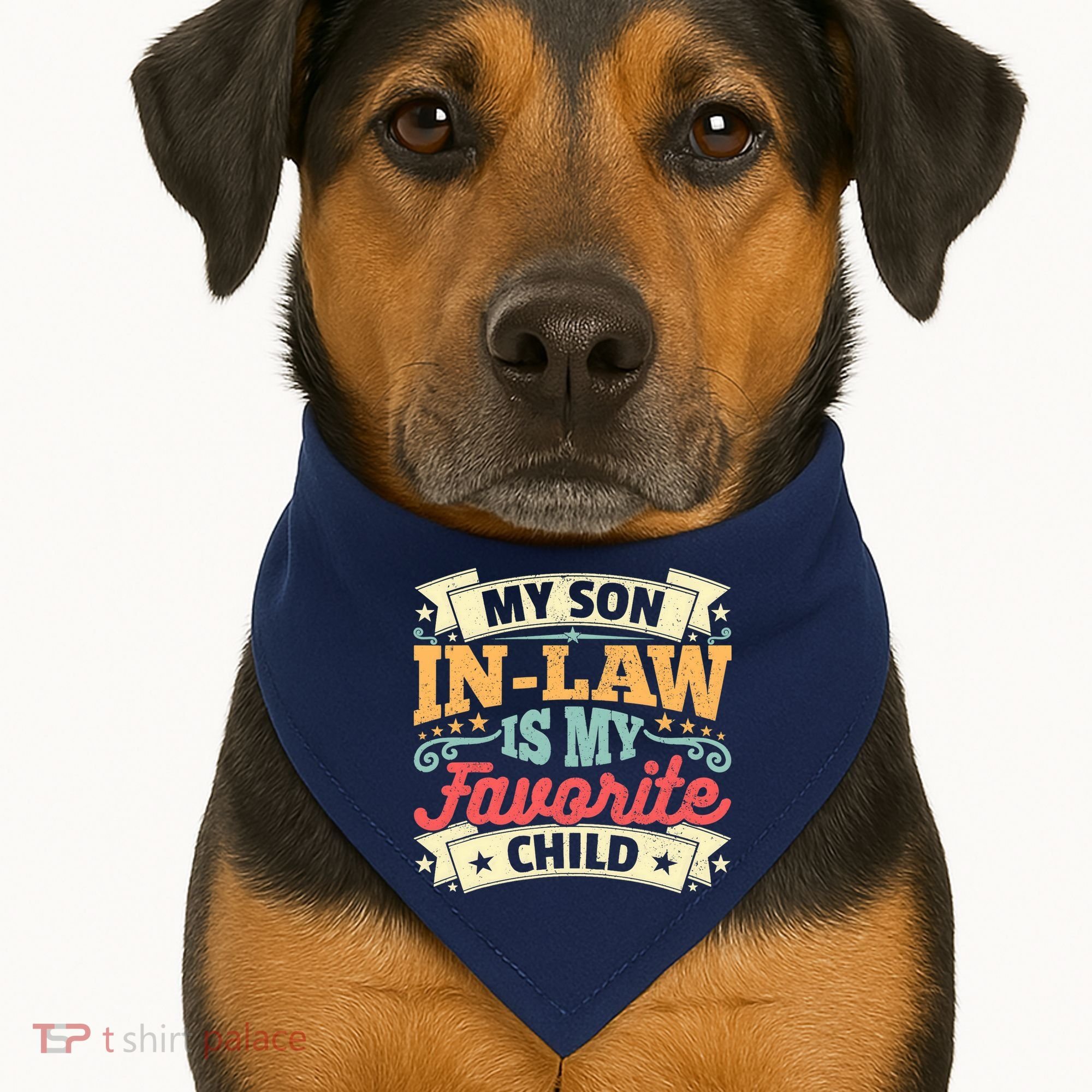 My Son In Law Is My Favorite Child USA-Made Doggie Bandana