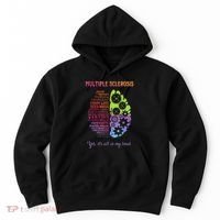 Multiple Sclerosis It's All In My Head Disease Fighter Hoodie thumb 0
