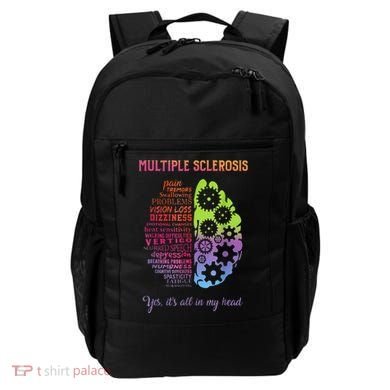 Multiple Sclerosis It's All In My Head Disease Fighter Backpack