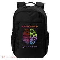 Multiple Sclerosis It's All In My Head Disease Fighter Backpack thumb 0