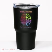 Multiple Sclerosis It's All In My Head Disease Fighter Tumbler thumb 0