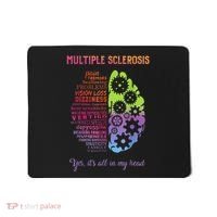 Multiple Sclerosis It's All In My Head Disease Fighter Mousepad thumb 0