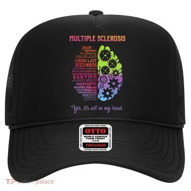 Multiple Sclerosis It's All In My Head Disease Fighter Hat