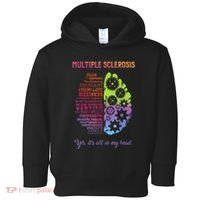 Multiple Sclerosis It's All In My Head Disease Fighter Toddler Hoodie thumb 0