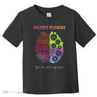 Multiple Sclerosis It's All In My Head Disease Fighter Toddler T-Shirt thumb 0