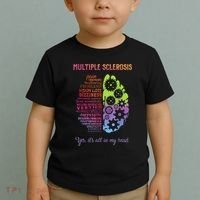 Multiple Sclerosis It's All In My Head Disease Fighter Toddler T-Shirt thumb 2