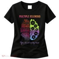 Multiple Sclerosis It's All In My Head Disease Fighter Women's T-Shirt thumb 0