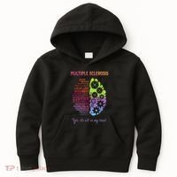 Multiple Sclerosis It's All In My Head Disease Fighter Kids Hoodie thumb 0