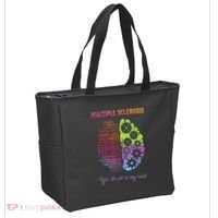Multiple Sclerosis It's All In My Head Disease Fighter Tote Bag thumb 2