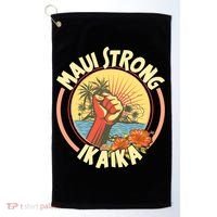 Maui Strong Ikaika Hawaii Golf Towel thumb 0