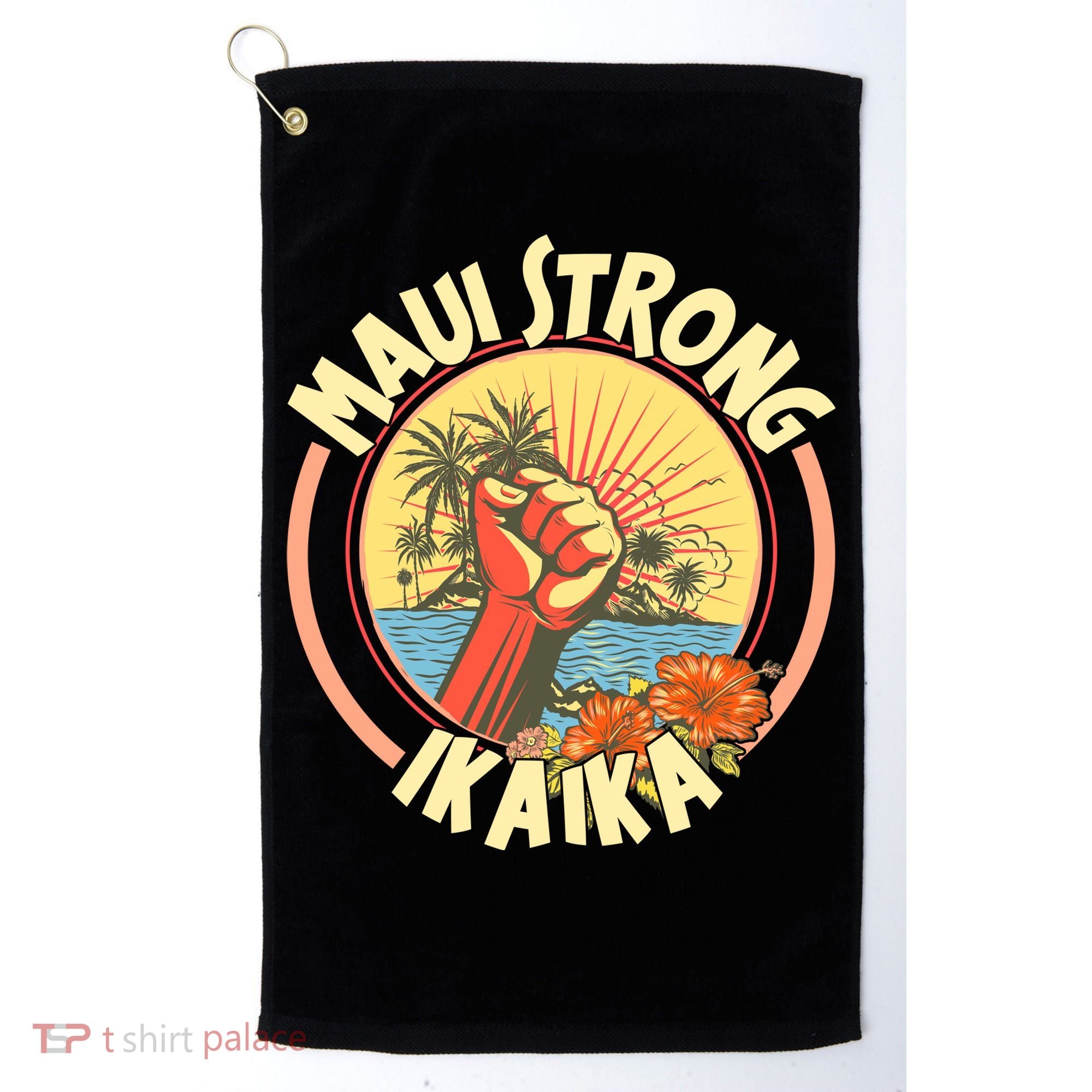 Maui Strong Ikaika Hawaii Golf Towel