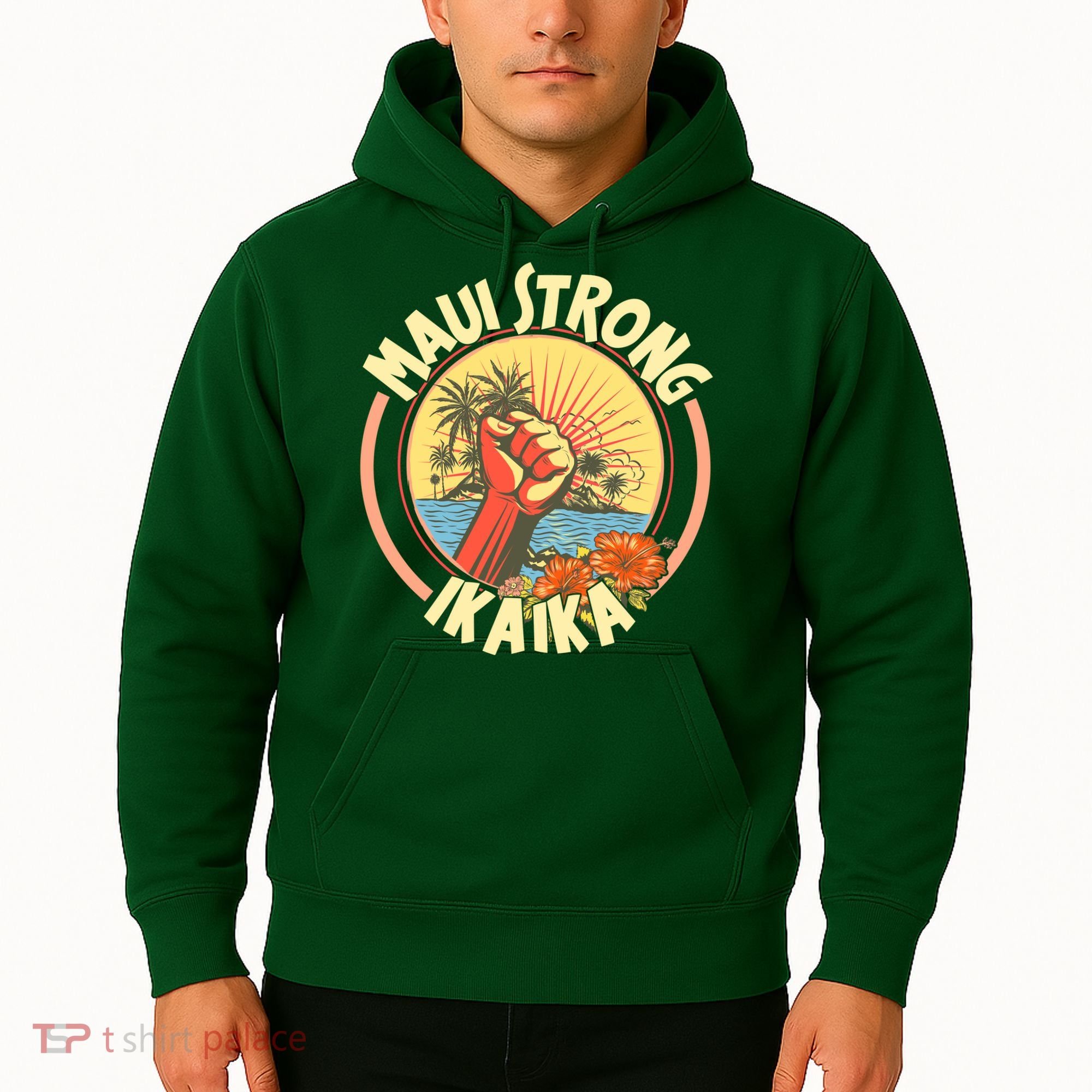 Maui Strong Ikaika Hawaii Hoodie