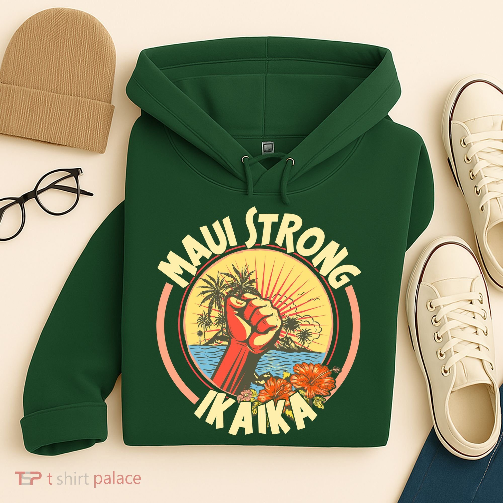 Maui Strong Ikaika Hawaii Hoodie
