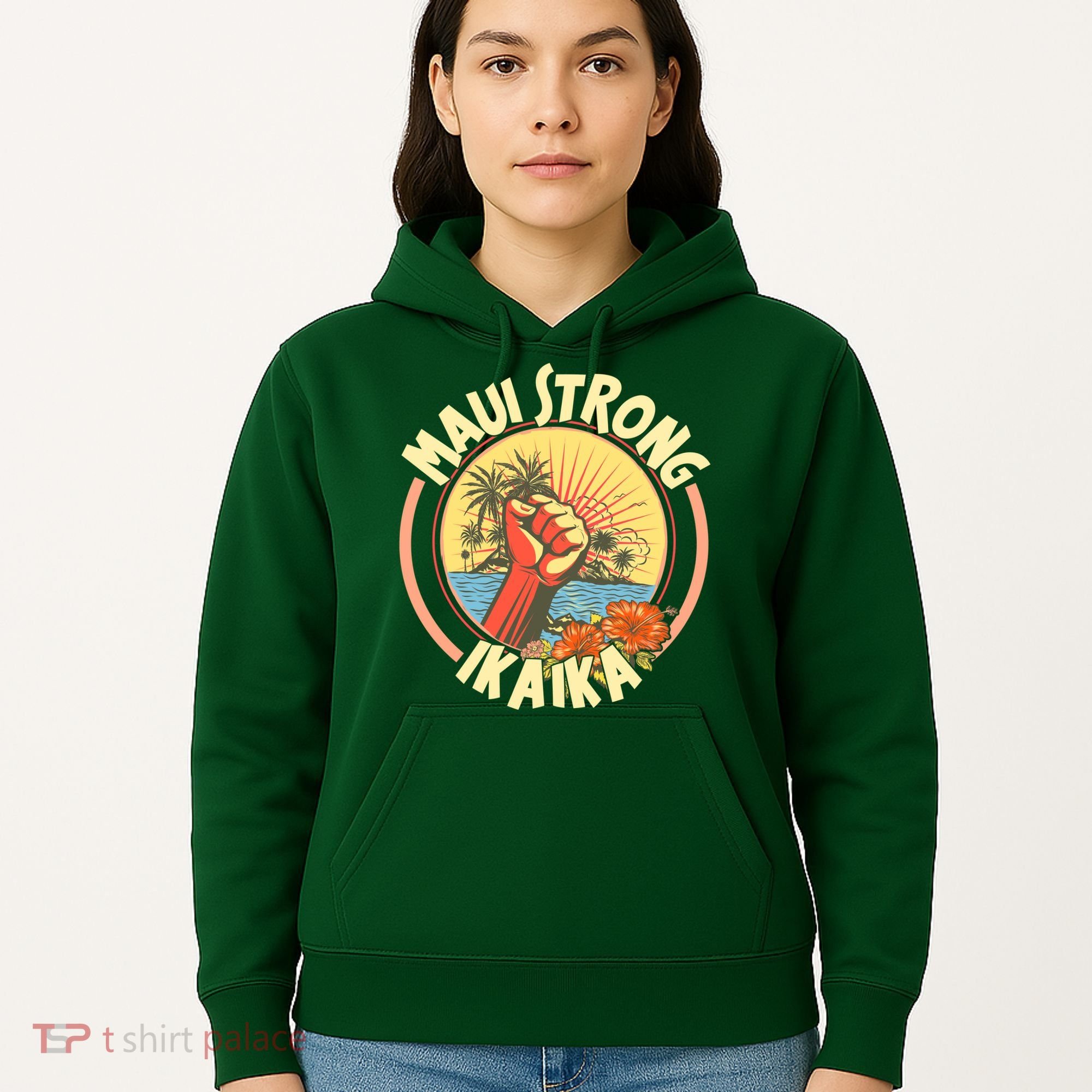 Maui Strong Ikaika Hawaii Hoodie