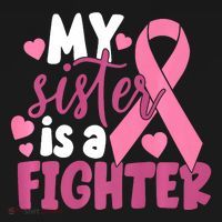 My Sister Is A Fighter Cancer Awareness Mousepad thumb 1