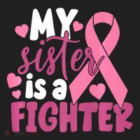 My Sister Is A Fighter Cancer Awareness Hat thumb 2