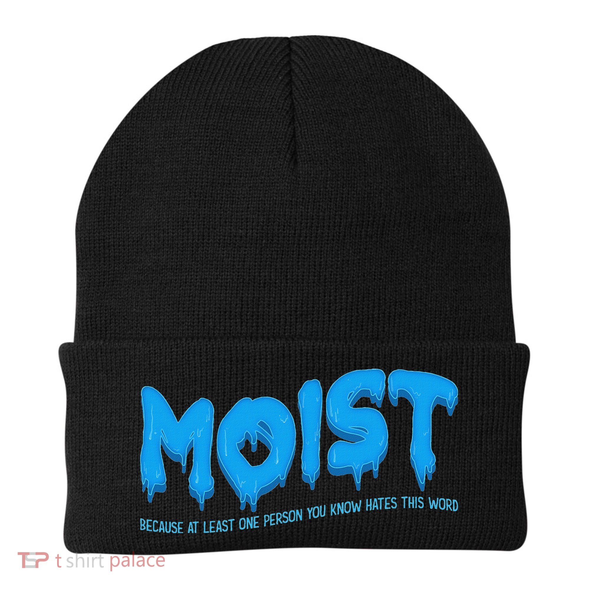 Moist Sarcastic Inappropriate & Funny Shocking Adult Humor Beanie