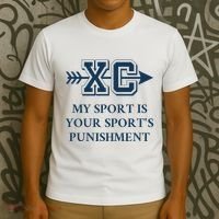 My Sport Is Your SportS Punishment Cross Country Running T-Shirt thumb 3