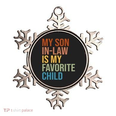 My Son In Law Is My Favorite Child Funny Gift Ornament