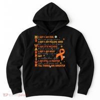 Multiple Sclerosis I Say IM Fine Hoodie thumb 0