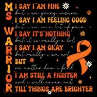 Multiple Sclerosis I Say IM Fine Polo thumb 3