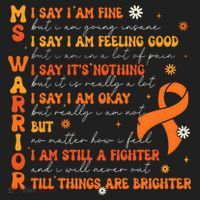 Multiple Sclerosis I Say IM Fine Hat thumb 2