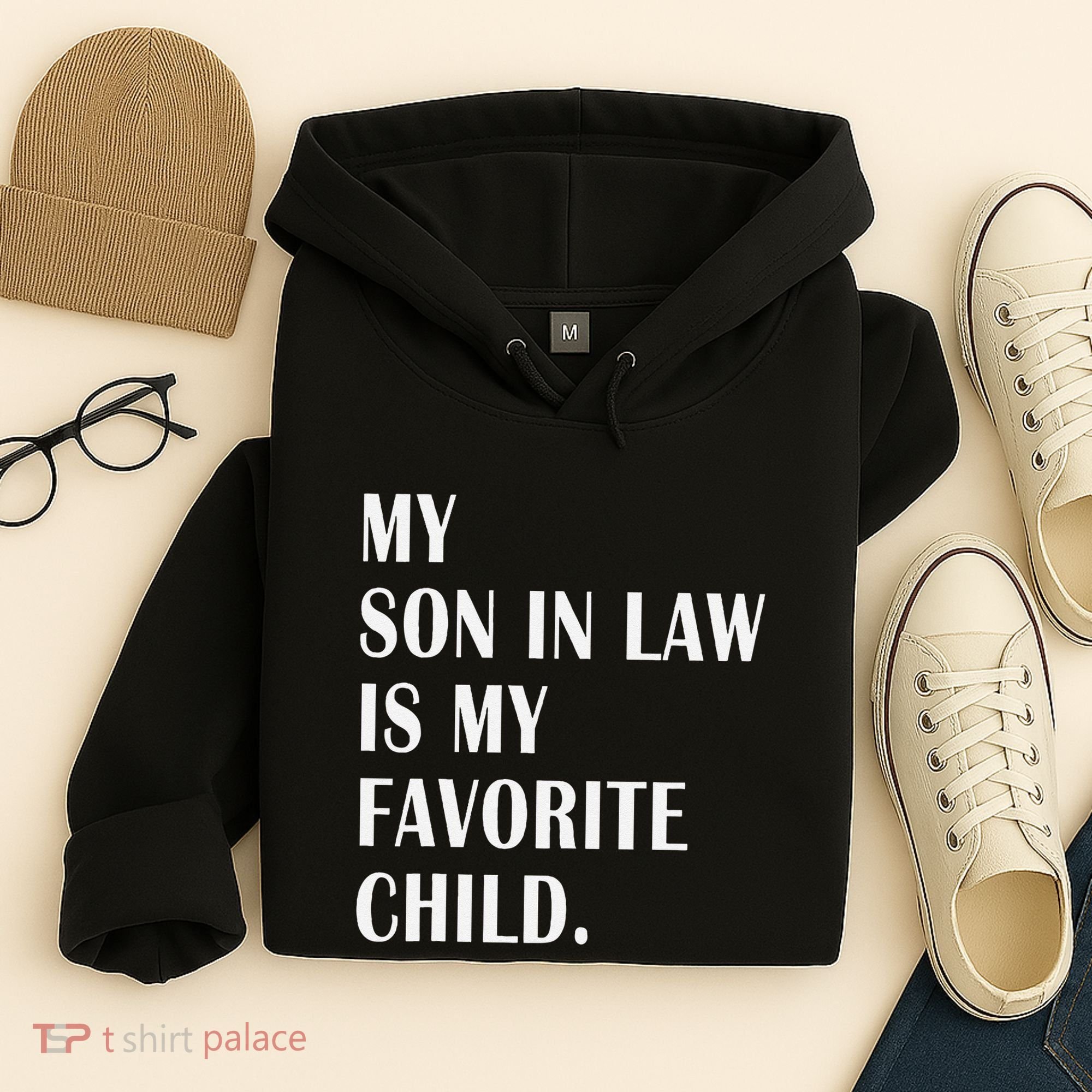My Son In Law Is My Favorite Child Step Dad & Step Mom Gift Hoodie