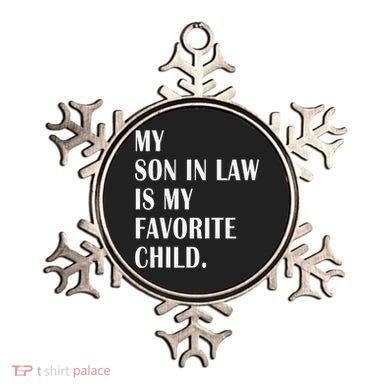 My Son In Law Is My Favorite Child Step Dad & Step Mom Gift Ornament