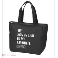 My Son In Law Is My Favorite Child Step Dad & Step Mom Gift Tote Bag thumb 3