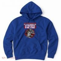 My Stepdaughter Is A Firefighter Hero Proud Fire Stepparent Funny Gift Hoodie thumb 0
