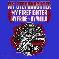 My Stepdaughter Is A Firefighter Hero Proud Fire Stepparent Funny Gift Women's Long Sleeve Shirt thumb 2
