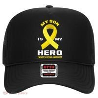 My Son Is My Hero Ewings Sarcoma Awareness Funny Gift Hat thumb 0
