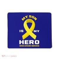 My Son Is My Hero Ewings Sarcoma Awareness Funny Gift Mousepad thumb 0