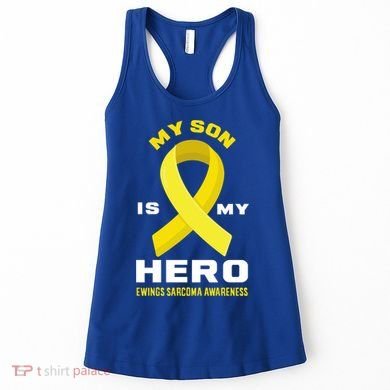 My Son Is My Hero Ewings Sarcoma Awareness Funny Gift Women's Tank Top