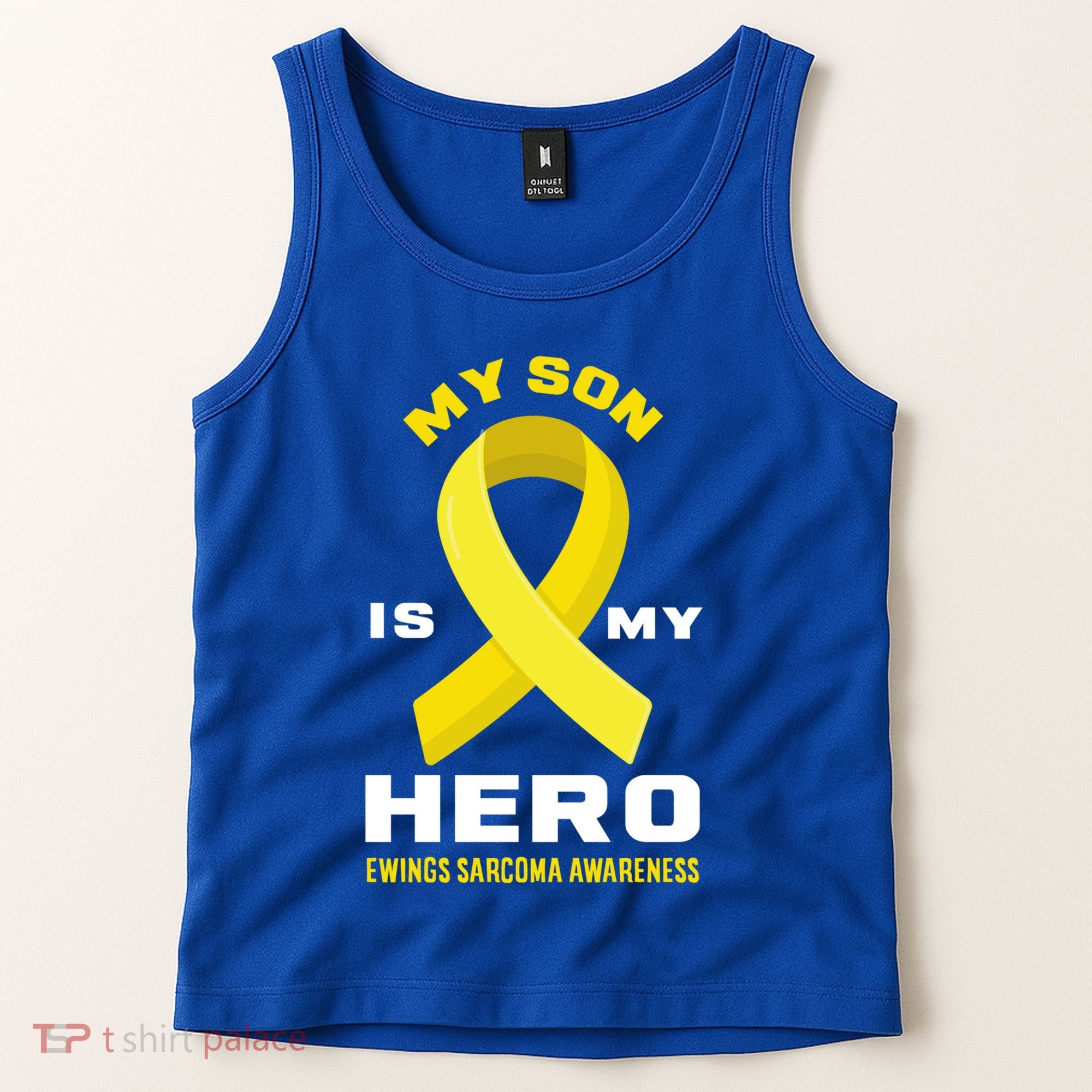 My Son Is My Hero Ewings Sarcoma Awareness Funny Gift Tank Top
