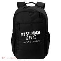 My Stomach Is Flat Backpack thumb 0